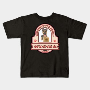 German Shepherd-Beggar of the Month Winner Kids T-Shirt